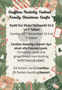 Christmas Family Crafts Events Ceredigion Tregaron